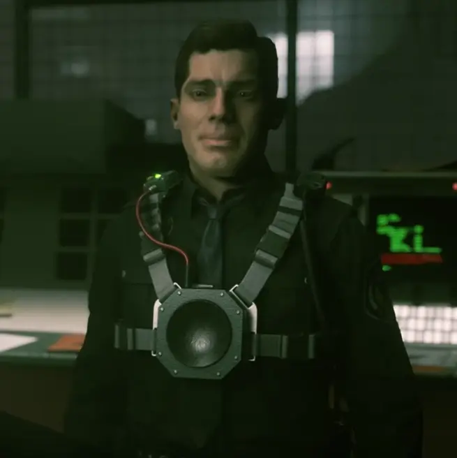 Simon Arish in imagery from CONTROL (2019)