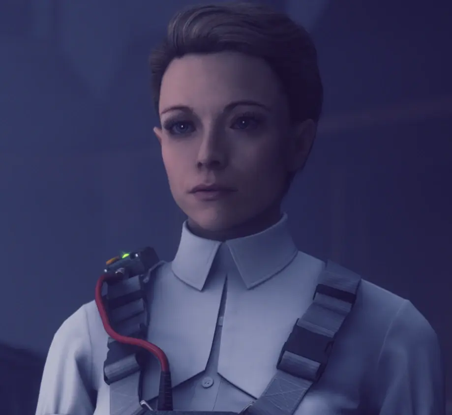 Emily Pope in imagery from CONTROL (2019)
